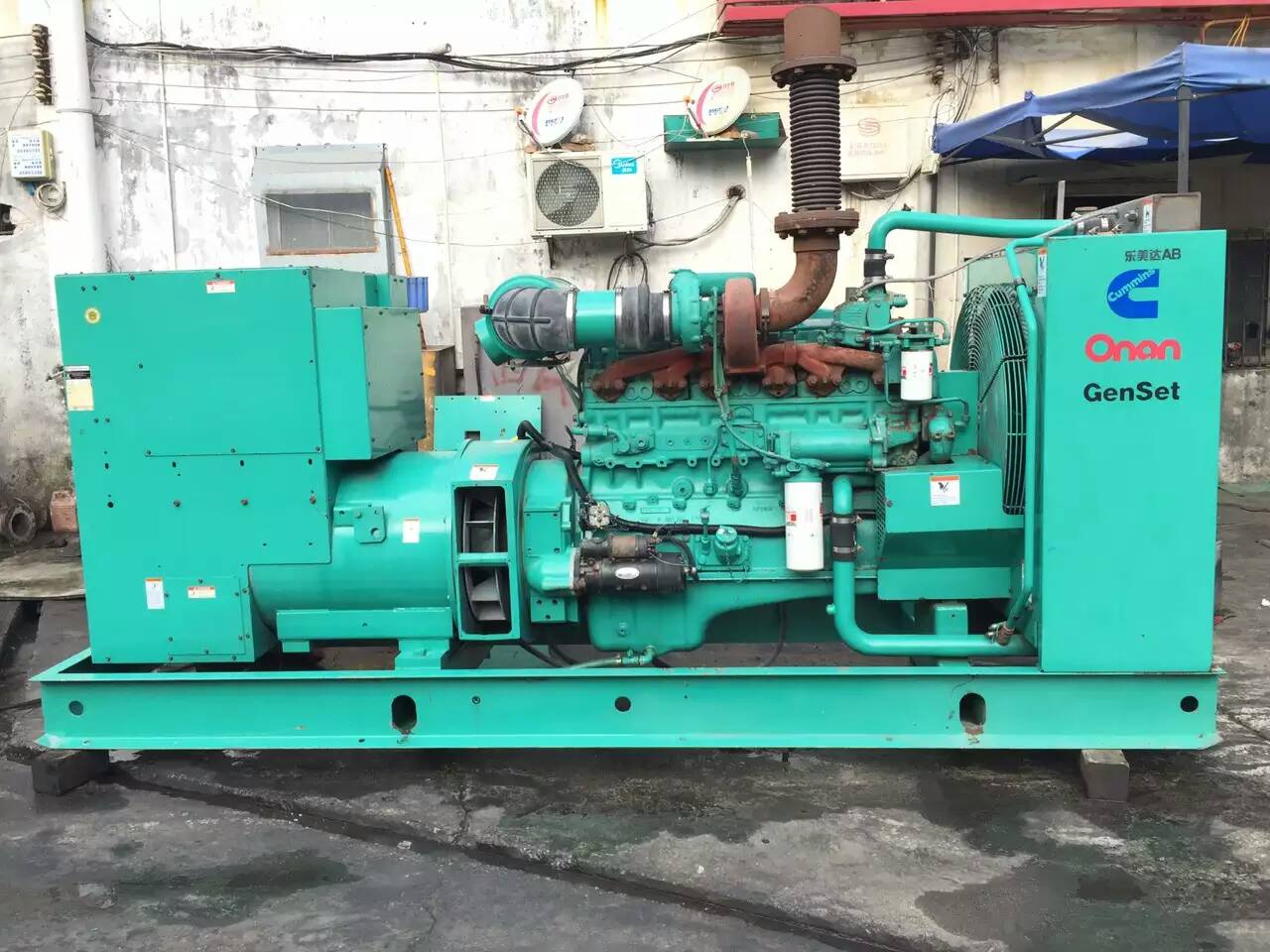 伽师租赁发电机-柴油发电机不正常冒烟的原因